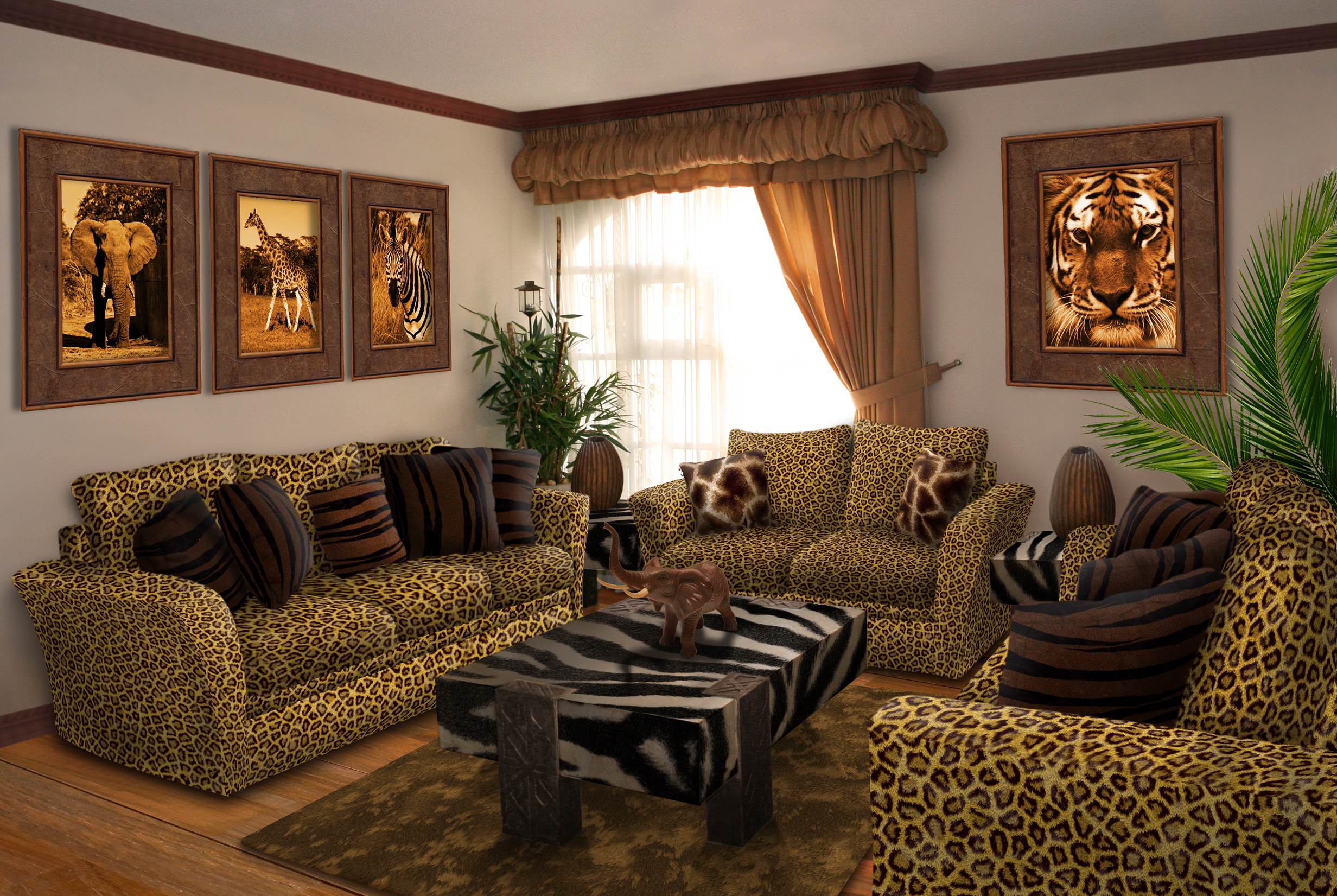 African Living Room Ideas
